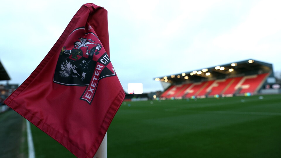 Exeter City's home, St James Park.