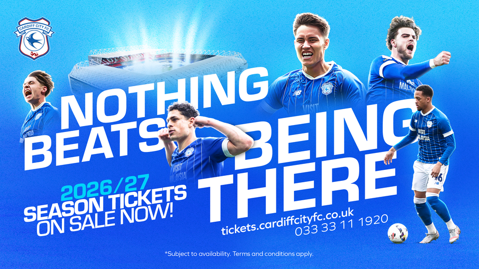 2026/27 Cardiff City Season Tickets