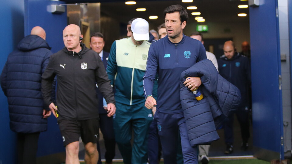 Brian Barry-Murphy before City’s clash with Port Vale.