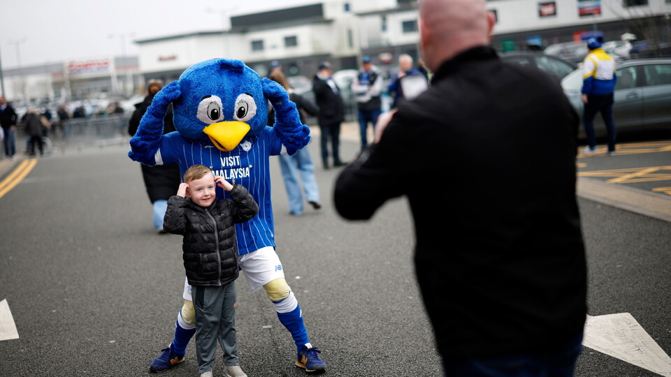 Cardiff City supporters