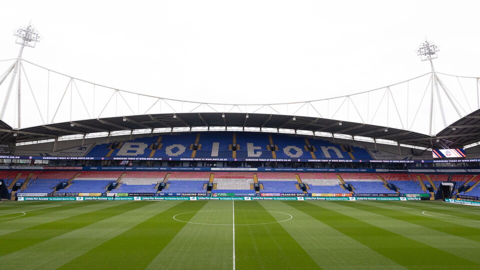 Bolton Wanderers’ home ground.