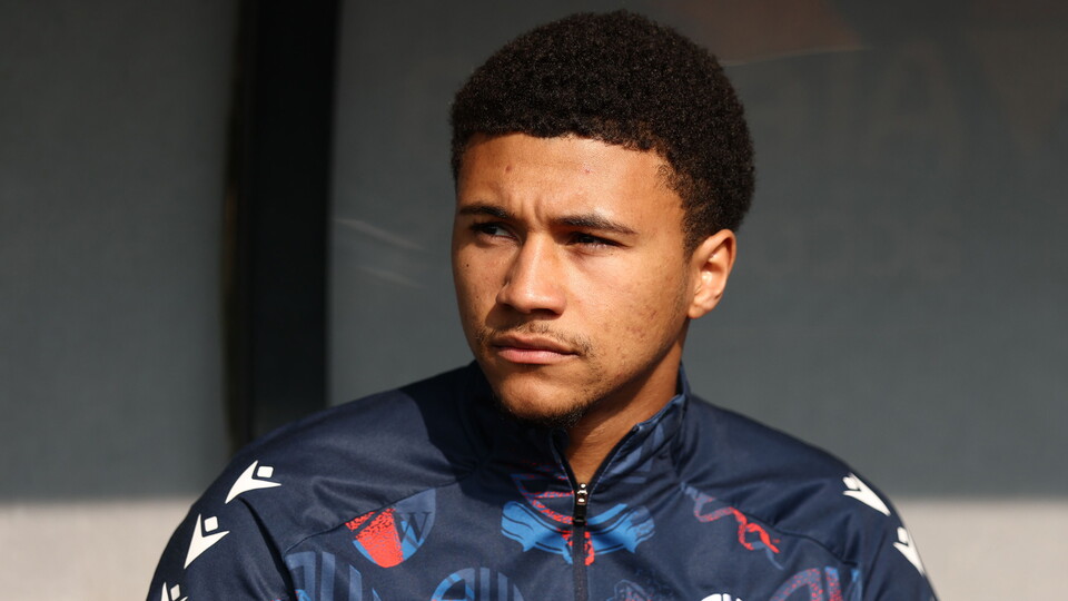 Mason Burstow of Bolton Wanderers.