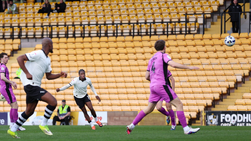 Ethon Archer in action for Port Vale.
