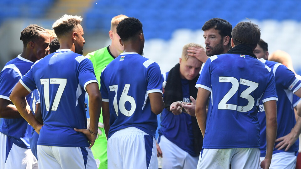 Cardiff City players