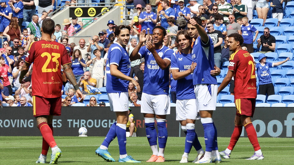 Cardiff City players