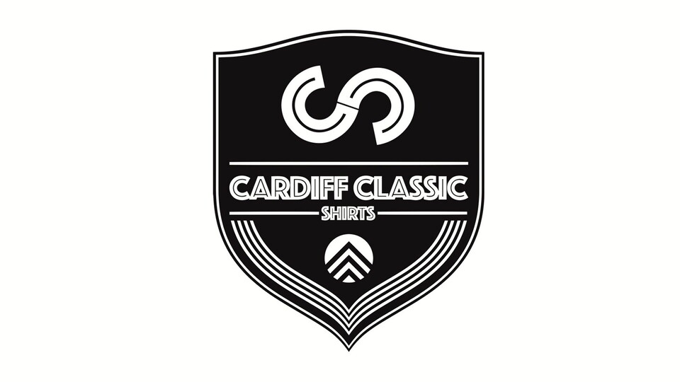 Cardiff Classic Shirts logo - match sponsors for the visit of Sheffield United.