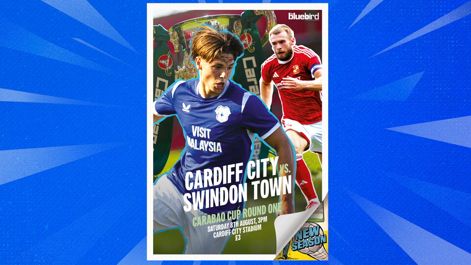 Match Programme cover for City vs. Swindon Town
