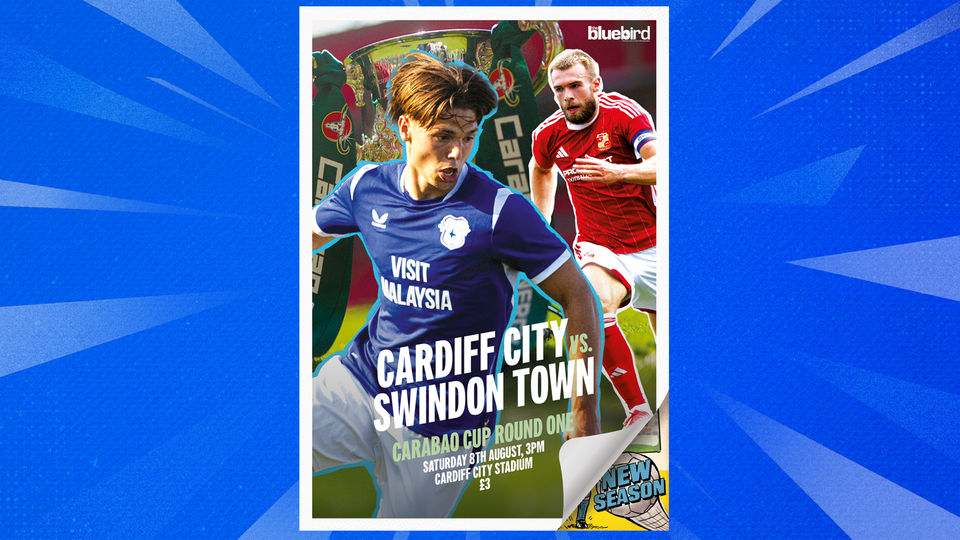Match Programme cover for City vs. Swindon Town
