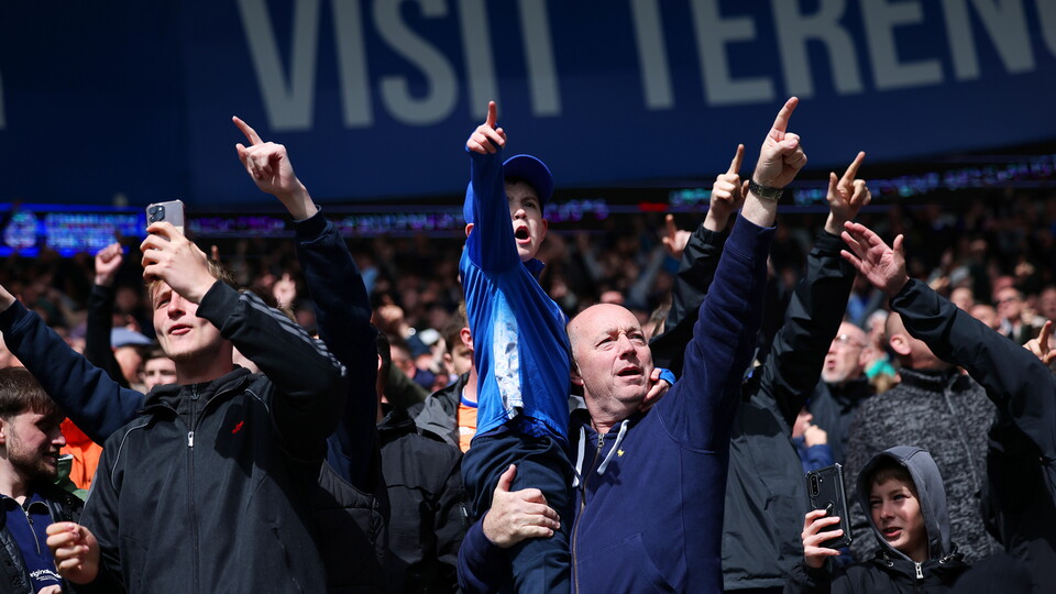 Cardiff City supporters