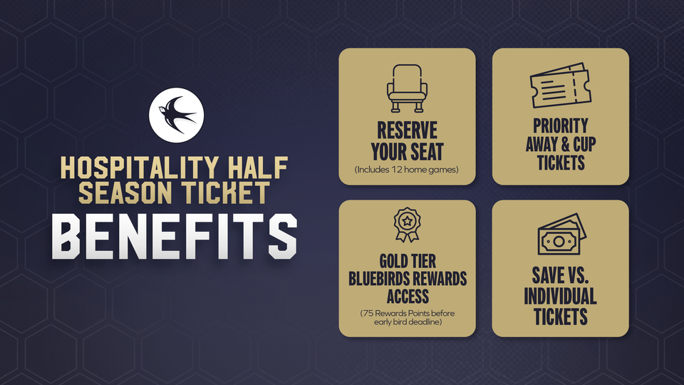 Half Season Ticket benefits