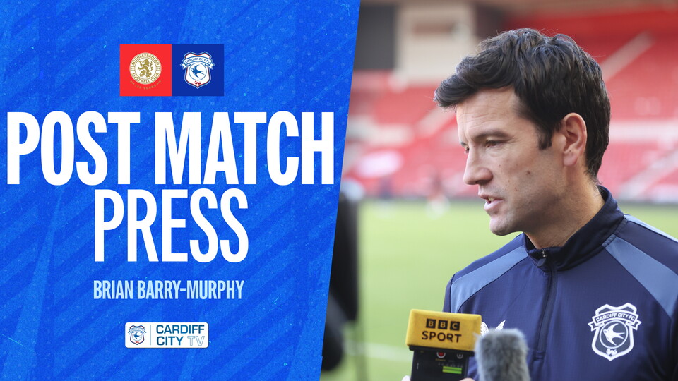 Brian Barry Murphy following the game with Middlesbrough.