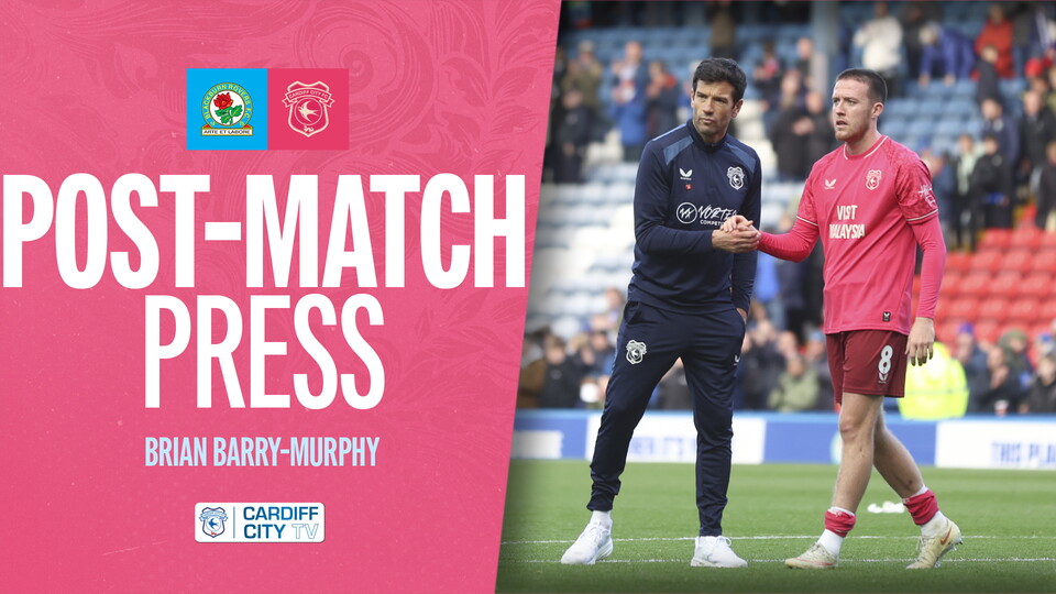 Brian Barry-Murphy's post match interview with Cardiff City TV.