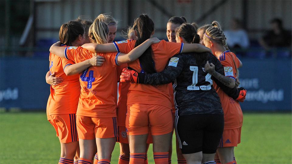 Cardiff City Women Away kit 