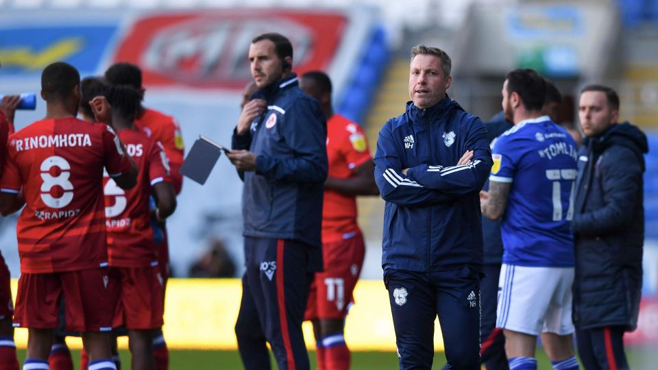 Neil Harris after City's defeat to Reading...