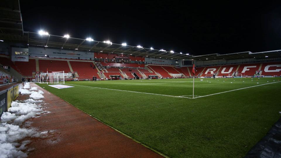 New York Stadium - home of Rotherham United...