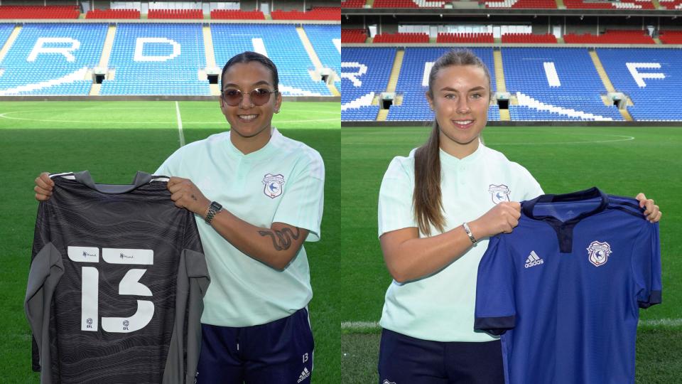 Zara Mujica & Seren Watkins join the Bluebirds...