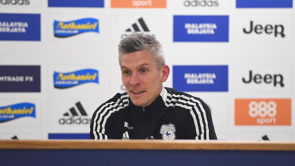 Steve Morison, City boss, following the victory over Stoke City...