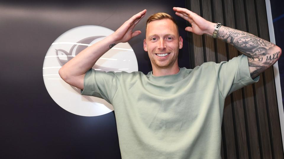 Ryan Allsop joins the Bluebirds from Derby County...