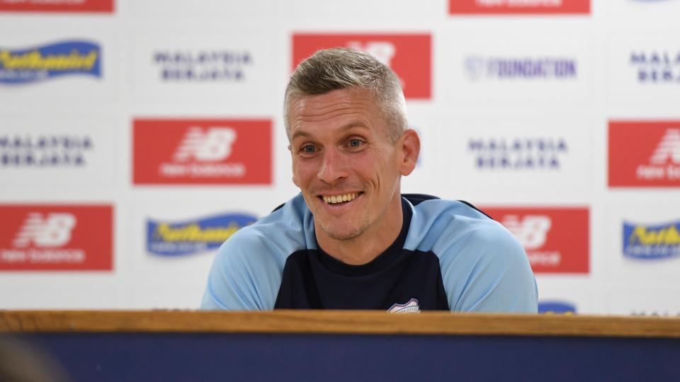 Steve Morison speaks to the press ahead of the Birmingham City fixture...