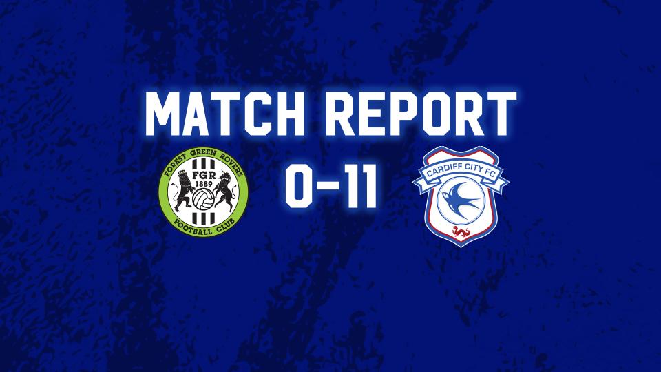 Match Report | FGR Women 0-11 Cardiff City Women