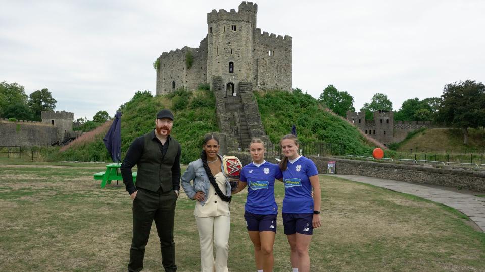 WWE Clash at the Castle meets Cardiff City FC...