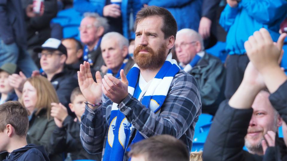 Cardiff City supporters