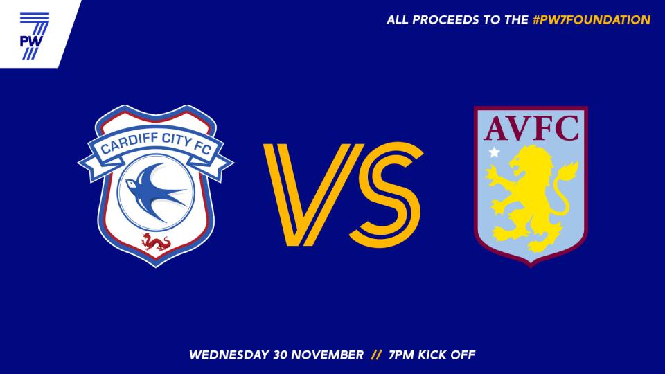 This Wednesday will see the PW7 Foundation match between City and Villa...