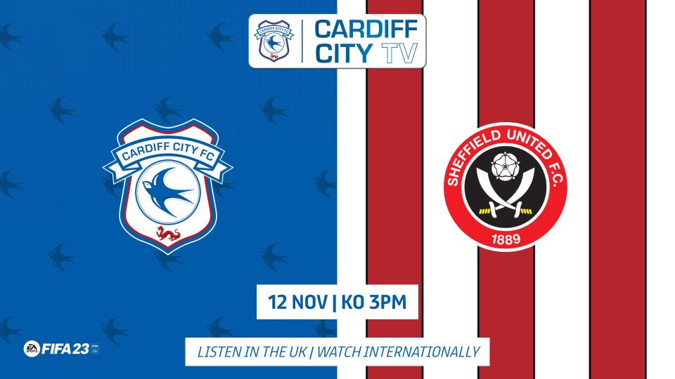 Sheffield United Cardiff City TV Graphic