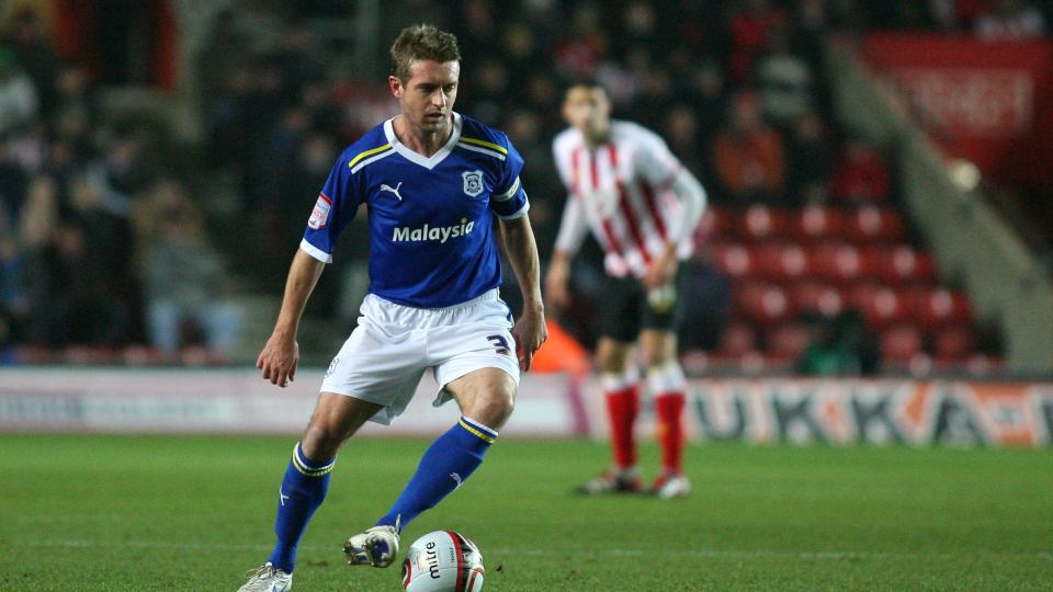Stephen McPhail during his time with Cardiff City