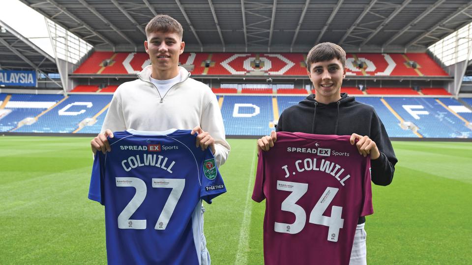 Rubin Colwill and Joel Colwill...