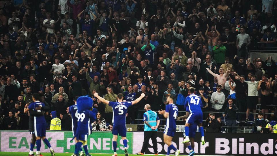 The Bluebirds celebrate at CCS!