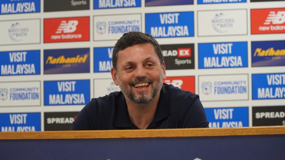 Erol Bulut speaks to the press