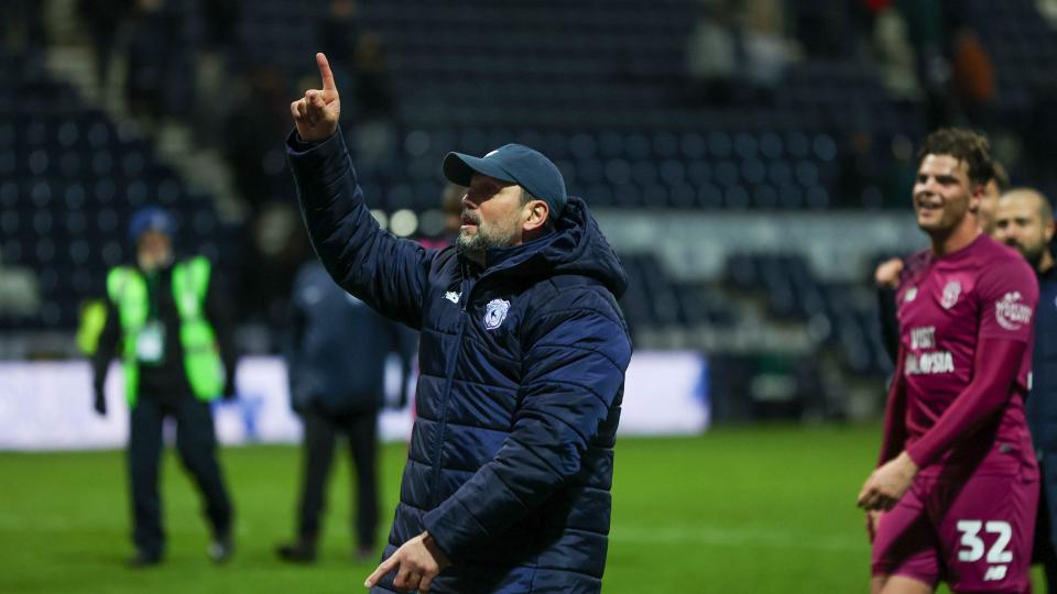 Erol Bulut celebrates defeating Preston North End