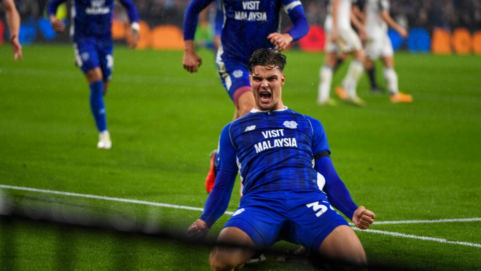 Ollie Tanner celebrates at CCS...