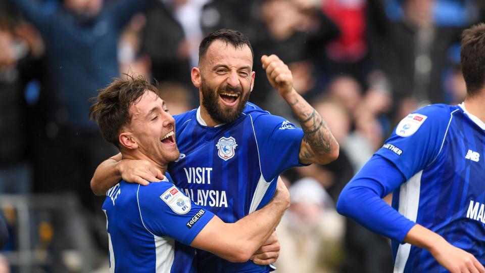 Manolis Siopis celebrates