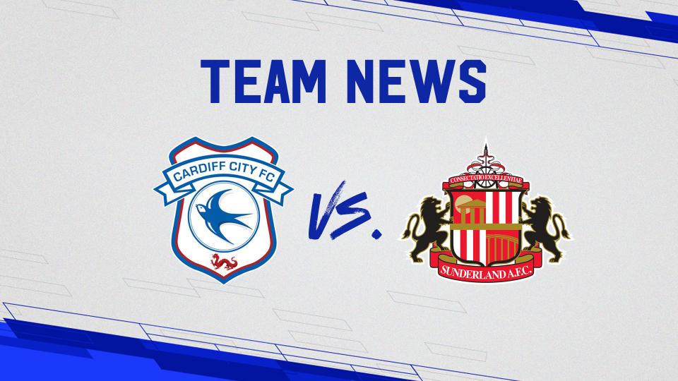 Team News: Cardiff City vs. Sunderland