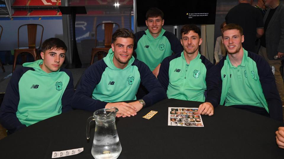 Cardiff City players