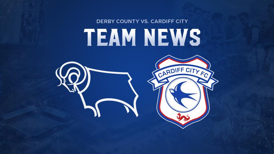 Team News: Derby County vs. Cardiff City