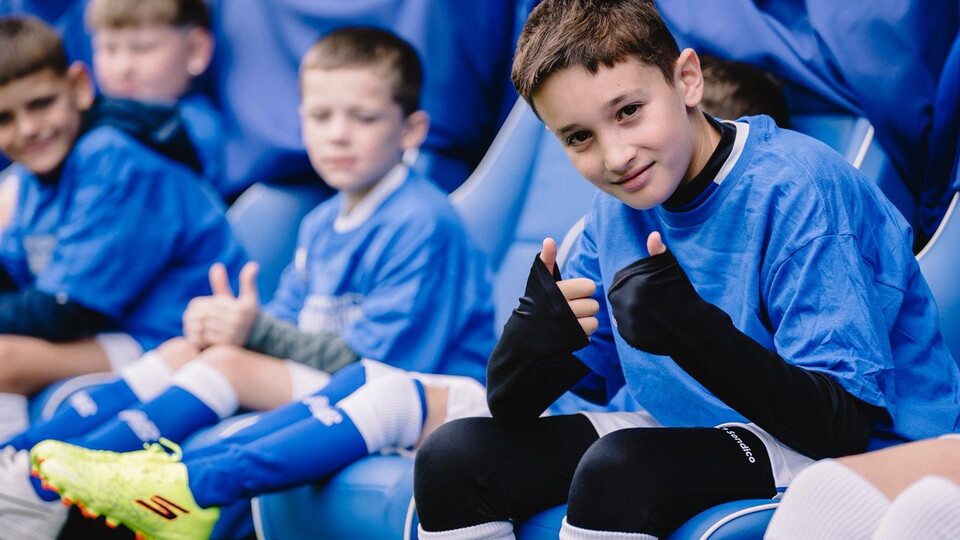 Celebrating Cardiff City FC Community Foundation.