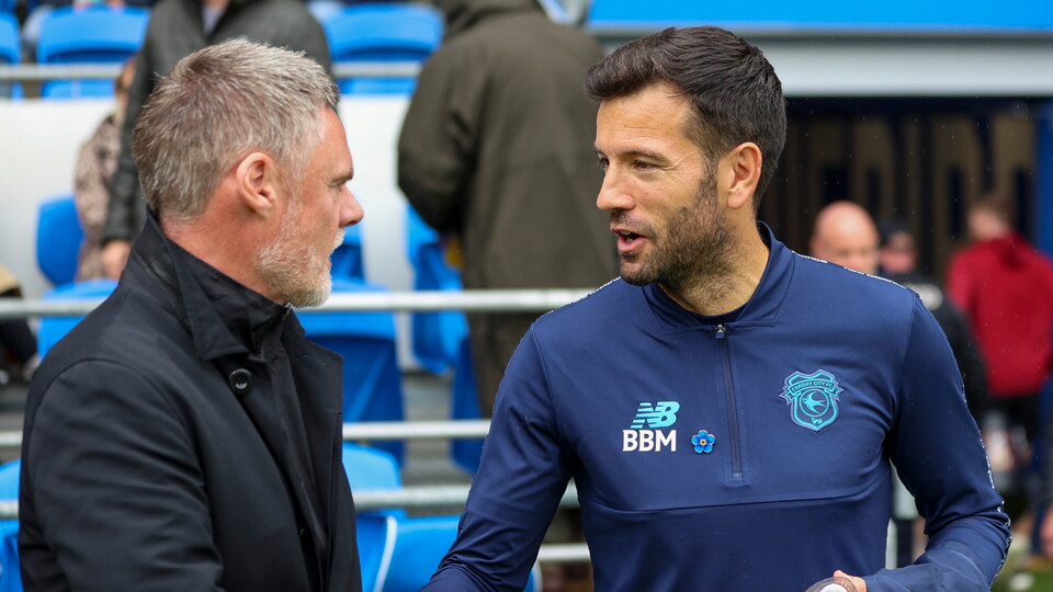 Graham Alexander and Brian Barry-Murphy