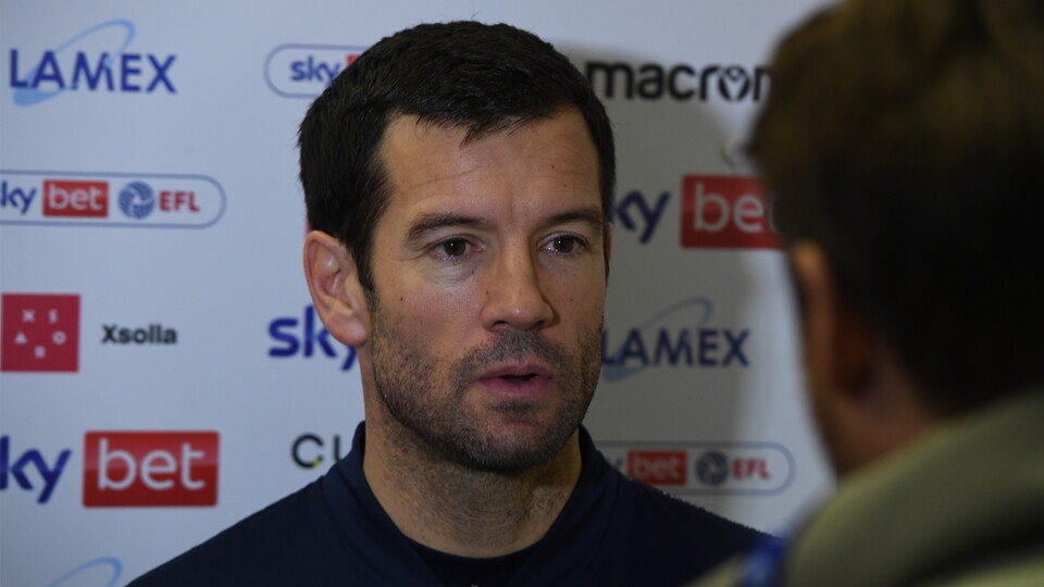Brian Barry-Murphy spoke to the press after City's win over Stevenage.