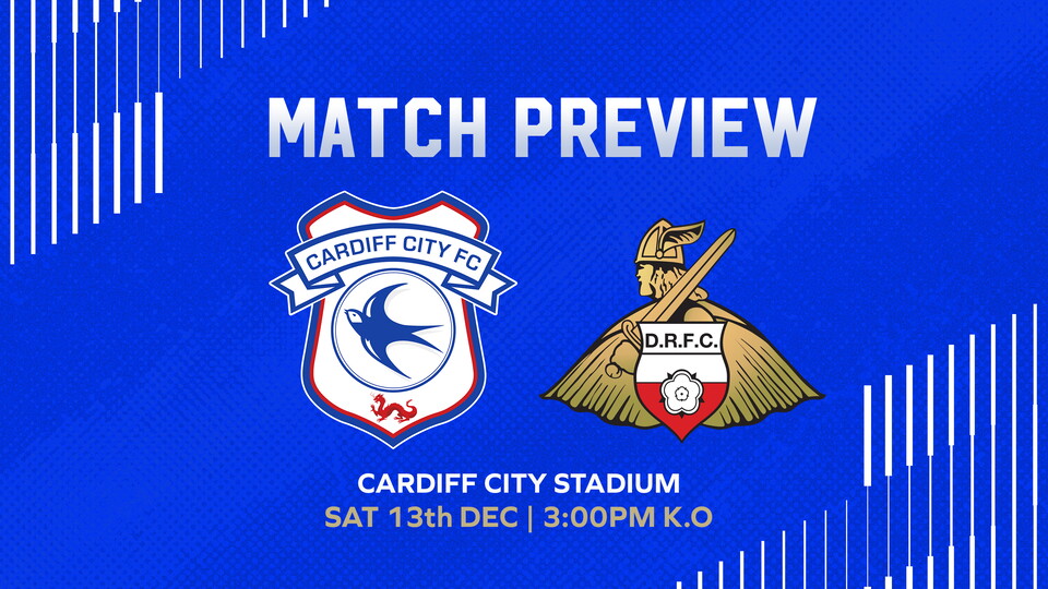 The Bluebirds welcome Doncaster Rovers this weekend to CCS!