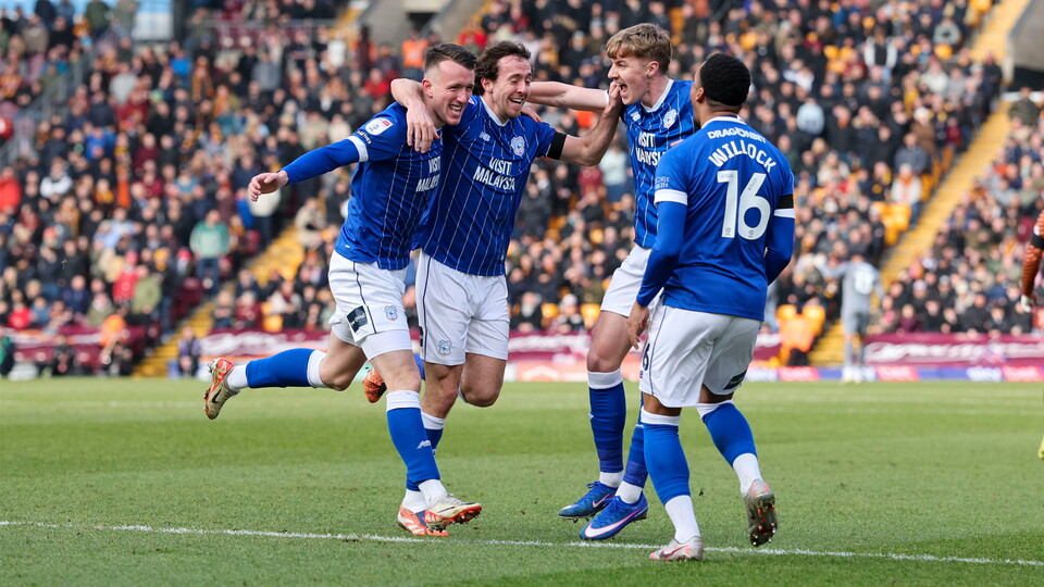 Cardiff City players