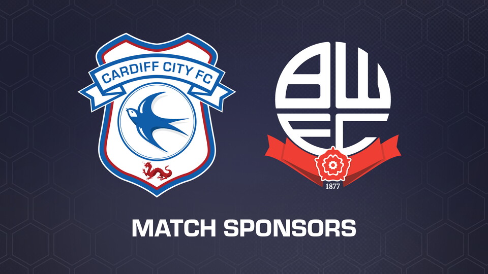 Sponsor graphic for Cardiff City vs. Bolton Wanderers