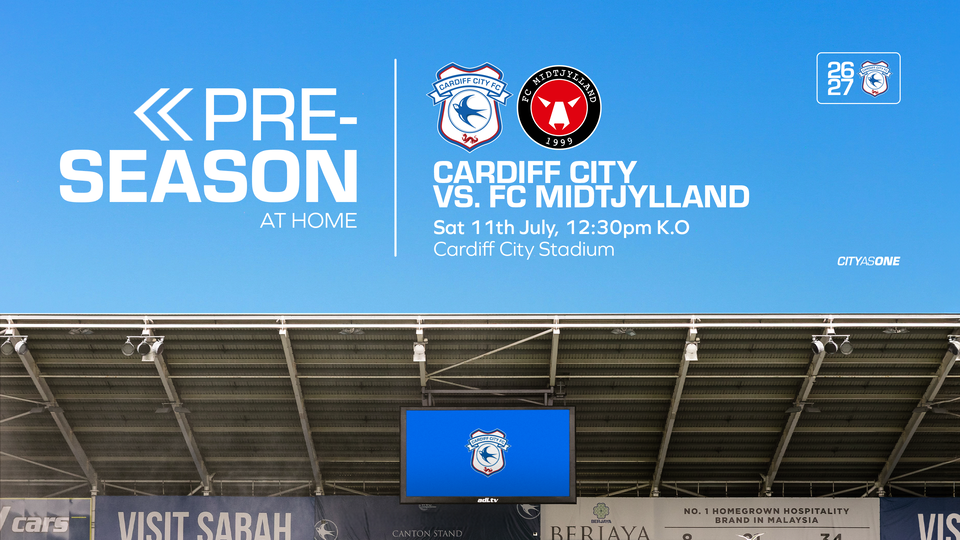 The Bluebirds will host FC Midtjylland in pre-season.