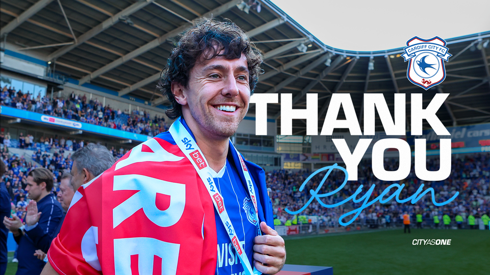 Ryan Wintle will leave Cardiff City this summer.