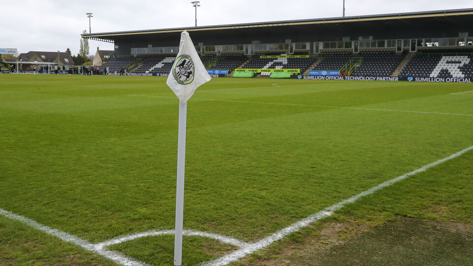 The Bolt New Lawn, home of Forest Green Rovers.