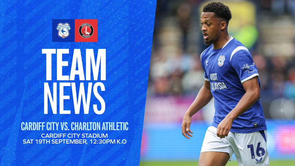 Team News | Cardiff City vs. Charlton Athletic
