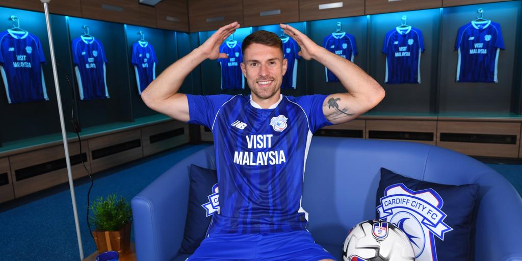 Aaron Ramsey returns home Cardiff