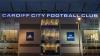 Cardiff City Stadium at night...
